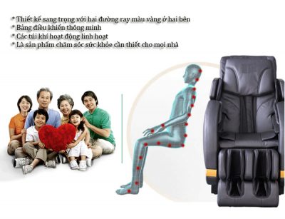 Ghế massage toàn thân Shika 3D SK8902