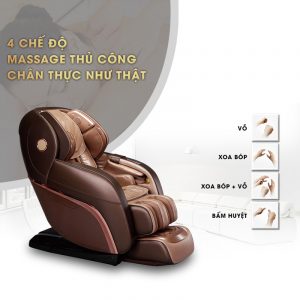 ghế massage toàn thân Homesport OK 999 thủ thuật matxa