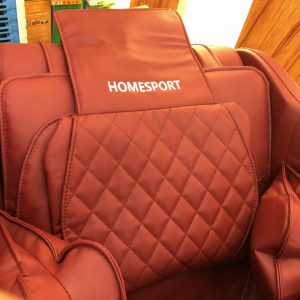 Logo khẳng định thương hiệu ghế massage Homesport