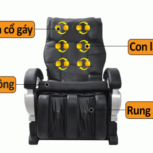 Ghế massage toàn thân Panasonic MA 75 lưng