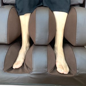 ghế massage Nhật Bản Saporoo 6800 túi khí bắp chân